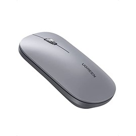 UGREEN Mouse Inalámbrico Bluetooth & 2.4G, Silencioso, Compacto y Portátil