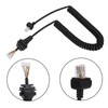 Portable Radio Microphone Microphone Cord Speaker Cable for ICOM HM152/HM154