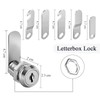 qingmeng Letter Box Lock 20 mm with 5 Different Lock