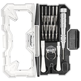 Minadax Professional 18 Piece Hardened ® Phone Repair set made from Chrome-Vanadium-Opening Tool Opening Tool