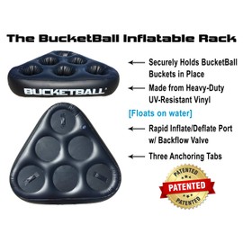 BucketBall Inflatable Rack Set