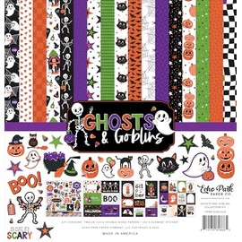 Echo Park Paper Ghosts and Goblins Collection Kit, Multi