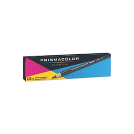 Prismacolor Prismacolor Ebony Graphite Drawing Pencils, Black, Adult Coloring, Box Of 12