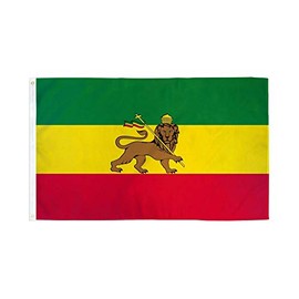 3x5 Lion of Judah Ethiopia Flag 3x5 House Banner Grommets - Quality Flags