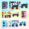 24 Sheets Make Your Own Stickers, Car Make-a-face Sticker Trucks,