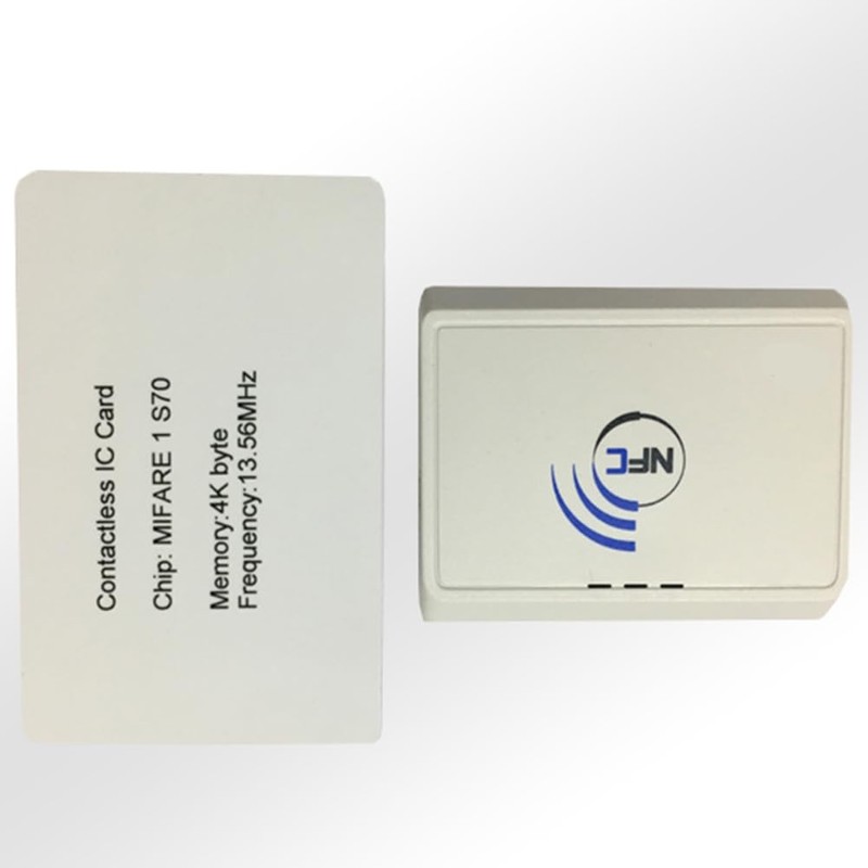 Wireless Contactless 13.56MHz NFC Reader Bluetooth Android RFID Mobile Card