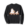 Cute Ghost Walking Dog Sweatshirt