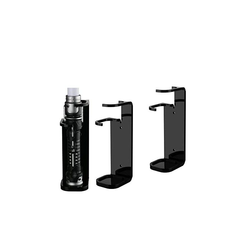 MANNIFEN Lightsaber Wall Mount - Acrylic Lightsaber Display Stand (2