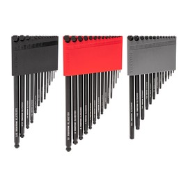 TEKTON Ball End Hex and Star L-Key Set with Holders, 41-Piece (0.050-3/8 in., 1.3-10 mm, T6-T50) | KEY91002