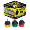 Drillbrush Drill Brush Power Scrubber 3 Piece Multi-use 3 piece