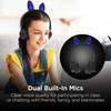 HyperGear Bunny Tracks Kids Bluetooth Wireless Headphones with LED Rabbit
