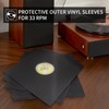 sdroceRyaM 12 inch Record Sleeves Anti-Static LP Jacket Covers with
