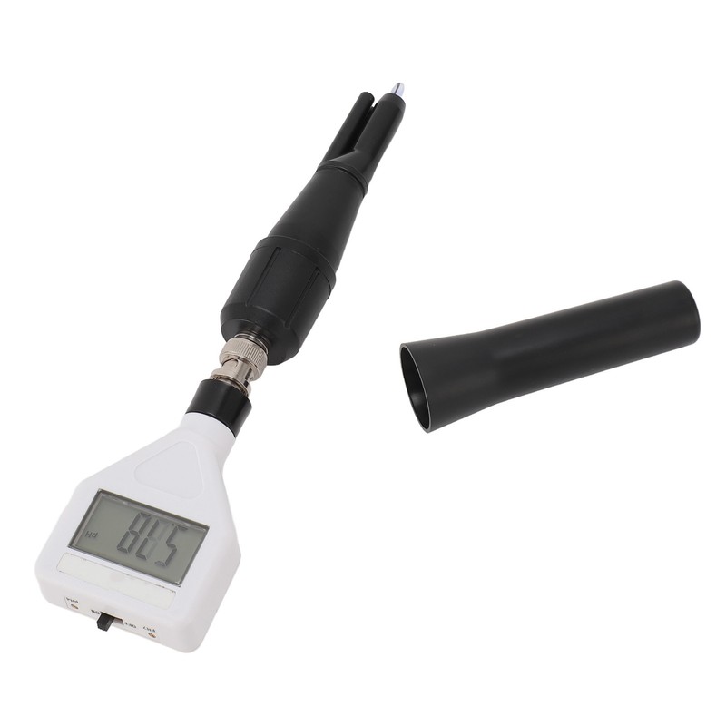 Soil PH Meter with Backlit LCD Display Multipurpose Fruit Meat