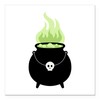 CafePress Witch Cauldron Square Car Magnet 3 X 3 Square
