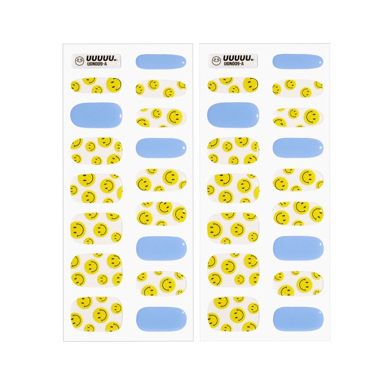 Yuyuyuyuyu Smiley Gel Nail