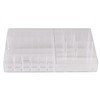 Simplify 15 Compartment Acrylic Cosmetic Organizer, Clear