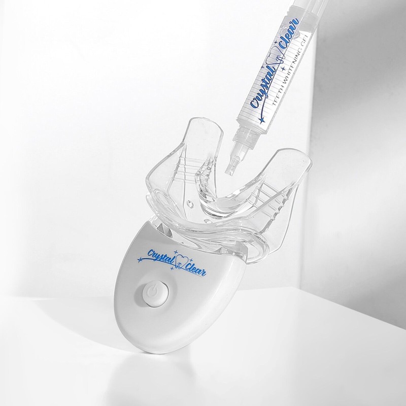 Crystal Clear Teeth Whitening Kit de Gel Blanqueador de Dientes