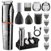 Rechargeable Hair Cutter Kit 6-In-1 USB Electric Razor Nose Hair