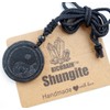RICHRAIN Shungite Necklace Shungite Stone Pendant Crystal Protection Healing Crystals