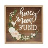Hanna Roberts Honey Moon Fund and Card Rustic Wood Box