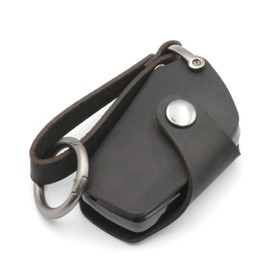 [NONINA] Key Case, Key Cover, Key Cover, Oil Leather for Toyota RAV4 C-HR Prius 50 Series Corolla Sports Camry 70 Series Land Cruiser Prado Late 150 Crown 220 Series 86 ZN6, Black