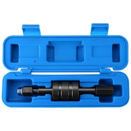 DASBET Diesel Injector Puller Tool Fuel Injector Removal Set with M8 M12 M14 Thread Adaptors Slide Hammer Extractor Common Rail Injector Remover for Bosch Lucas Diesel injectors