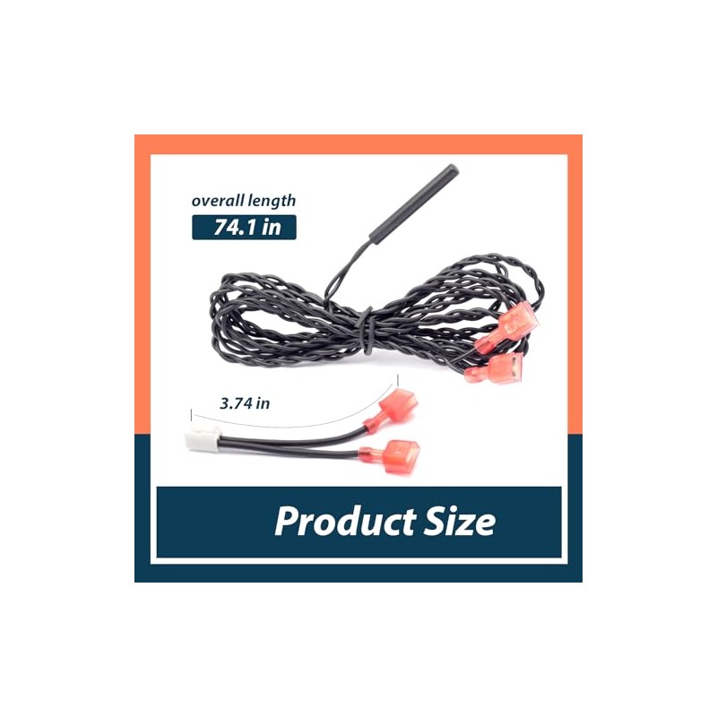 Lisnhlin ECS6105 Water Temperature Sensor Compatible with AquaCal Pool Heater