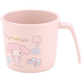 Skater XP21AG-A My Melody Sanrio Baby Dish, Cup, For Kids, 5 Months and Up, Antibacterial, Plastic, 8.1 fl oz (230 ml)