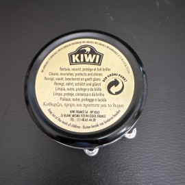 KIWI BROWN  2 PACK Leather Shoe Polish - Renews & Protects  50ml (1.69 Oz) Tin