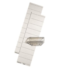 Esselte Leitz-Label holders, blank card (Pack of 100)-White