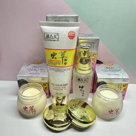 🍁LOCAL SHIP🍁Yu CHUN MEI CORDYCEPS Lightening Day Cream | Night Cream | Brightening Toner | Serum | Cleanser