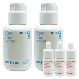 Innisfree Retinol Cica Trace Ampoule Large Capacity 80ml x 2+ / 이니스프리 레티놀 시카 흔적 앰플 대용량 80ml 2개+