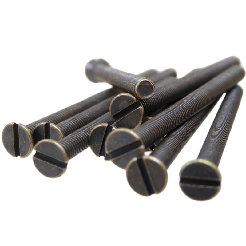 10 x 75mm Antique Brass Socket Screws Set – M3.5