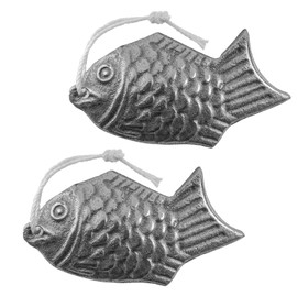 Iron Fish 2 Pack, Add Natural Sources of Iron to Food and Water, Effective and Safe Cooking Tool, Reduce the Risk of Deficiency for Vegans, Athletes, Pregnant Women