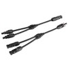 Conector Y MC4 para Panel Solar, Cable de Extensión Paralelo