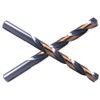2PCS, 7/16", Black and Gold Twist Drill Bits