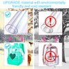 gxtvo 3PCS See Through Backpack Heavy-Duty Set for Women &