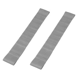 X AUTOHAUX 2pcs Car Door Straps Adjustable Door Limiting Check Strap Gray