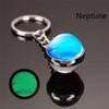 KIFEDSLJ Solar System Keychains Glow In The Dark Earth Saturn