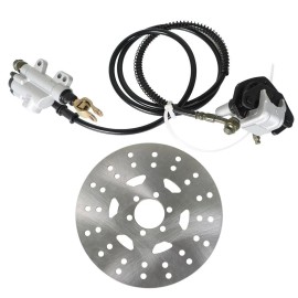 Generic Rear Hydraulic Brake Caliper & Disc Rotor Kit for ATV Go Kart Taotao New