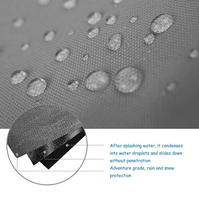 One Pair Snow Leg Gaiters Waterproof Unisex 600D Ripstop Oxford