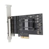 2.5Gb PCIe Network Card Professional 4 RJ45 Ports RTL8125BG Chip