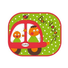 OLMITOS Curtain Sunshade (Pack of 2)