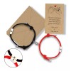 Dtup Set Pulseras Pareja Magnetica Luna Y Sol Regalo Novio