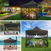 Hoteel 10x10' Pop Up Canopy Party Tent Gazebo w/ Mosquito