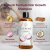 Shampoo De Cebolla Excalvo 236 Ml Para Crecimiento