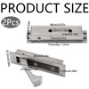 ZelongChen 2Pcs Sturdy Flush Mount Door Pulls Useful Metal Pocket