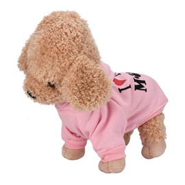 3Pcs Dog Hoodie for Small Dogs Outfits Sweatshirts Girl Puppies Clothes Tiny Yorkie Jacket Cats Extra Small Poodle Sweater S
