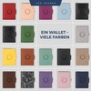 VON HEESEN Slim Wallet with RFID Protection - Mini Wallet