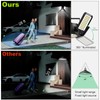 INXPHY Solar Shed Light Outdoor Indoor, Upgrade 6500K 1200Lumen 174